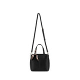 Amelie 2pc Top Handle Bag - Black