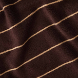 Hommey | Pinstripe Robe - Espresso