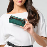 Fox and Leo | Glasses Case - Forest Green