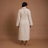 Hommey | Velour Robe - Sandstone