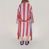 Hommey | Terry Robe - Picnic Stripes