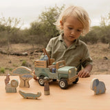 Little Dutch | Safari Car with Animals