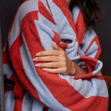 Hommey | Terry Robe - Picnic Stripes
