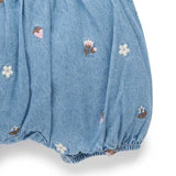 Purebaby | Broderie Overall Set - Birdie Broderie