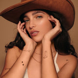 Disco Cowgirl Temporary Tattoos