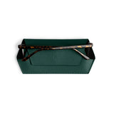 Fox and Leo | Glasses Case - Forest Green