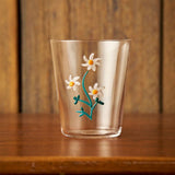 Glass Tumbler - Flannel Flower Botanical Icons