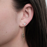 Zafino | Ingrid Thread Earring - Gold