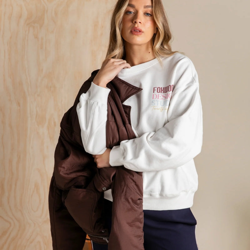 Foxwood | Tranquil Crew - Vintage White