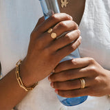 Fairley | Antique Gold Chain Bracelet