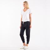 Elm | Wash Out Lounge Pant - Washed Black