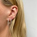 Zafino | Matilda Hoop Earring - Silver