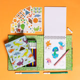 Tiger Tribe | Colouring Set - Dinosaurs
