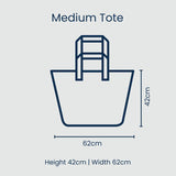 Project Ten | Medium Tote - Tartan
