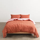 Hommey | Quilt Cover - Rose/Sienna