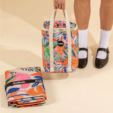 Kollab | Wine Cooler Bag - Leopard Tropics