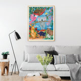 1000pc Wall Jigsaw Puzzle - Wildlife Down Under