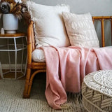 Codu | Kensington Throw Rug - Blush