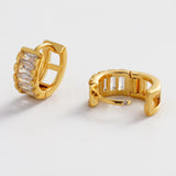 Zafino | Kira Huggie - Clear/Gold