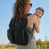 OiOi | Signature Nappy Backpack - Black Neoprene