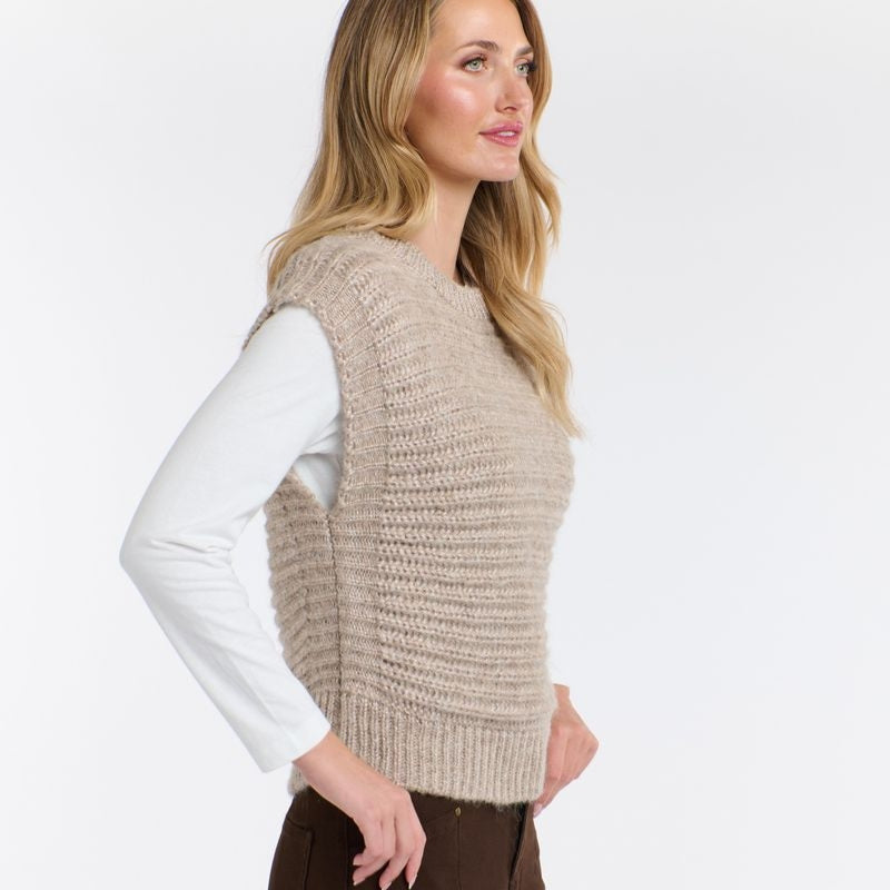 365 Days | Ellis Lurex Vest - Champagne