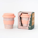 Chino Club | Babychino Cup 4oz - Pink Daisy