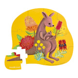 Crocodile Creek | Mini Puzzle 12pc - Kangaroo & Joey