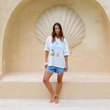 Foxwood | Californ-ia Tee - White