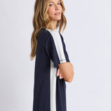Foxwood | Chicago Dress - Navy/White