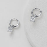 Zafino | Ivy Mini Drop Earring - Silver