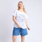 Elm | Bon Appetit Tee - White