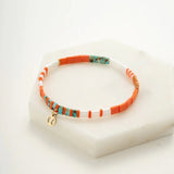 Zafino | Tile Bracelet - Coral