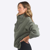 Foxwood | College Zip Crew - Khaki