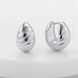 Zafino | Bronte Huggie - Silver