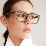 Captivated Eyewear | REMI - Green/Tortoiseshell