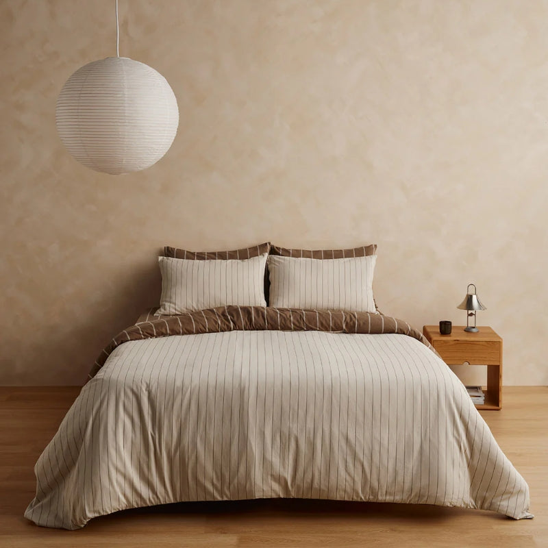 Hommey | Quilt Cover - Caramel/Cream