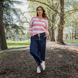 Elm | Greta Wide Leg Pant - Extra Dark Wash