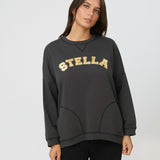 Stella + Gemma | Newport Pocket Sweatshirt - Aged Black