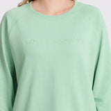 Stella + Gemma | Classic Sweat - Snifter Green Embroidered Logo