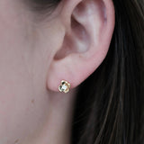 Zafino | Fleur Stud - Gold