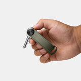 Orbitkey | Key Organiser Pro Saffiano Leather - Olive