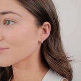 Zafino | Mia Huggie - Gold/Silver