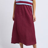 Elm | Eleni Skirt - Plum