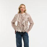 Urban Luxury | Chiffon Blouse - Champagne