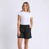 Elm | Margi Long Line Short - Black