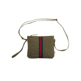Pony Rider | Escapee Clutch with Strap - Khaki Upcycled