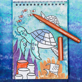 Tiger Tribe | Shimmer Colouring Set - Sea Life