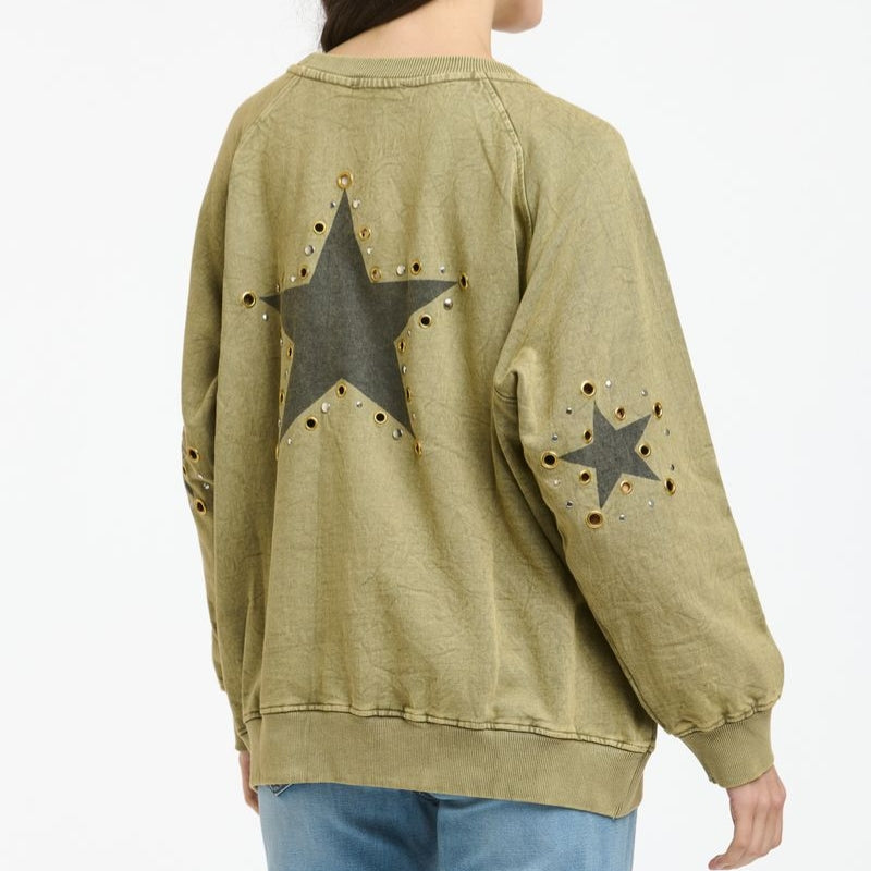 Italian Star | Orb Sweat - Khaki