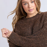 Foxwood | Flint Knit Crew - Coffee