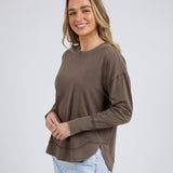 Foxwood | Farrah Long Sleeve - Coffee Quartz